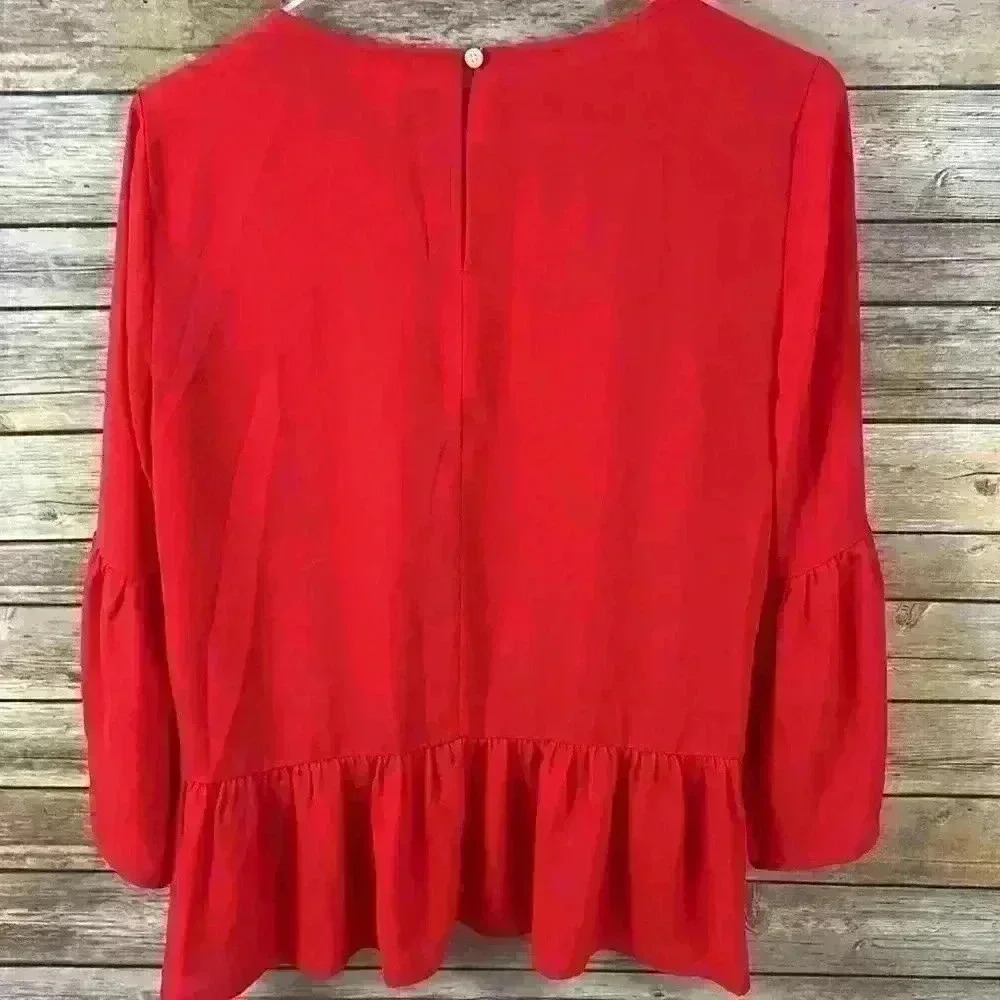 J Crew Bell Blouse - Picture 5 of 6